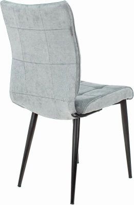 Стул для дома Бюрократ CH-K10 серо-голуб. Light 28 металл черный на ножках (CH-K10_1/LT28) — фото, характеристики, наличие в Сыктывкаре