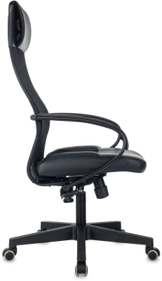 Кресло эргономичное Бюрократ CH-NOVA LUX черный сет./ткань/экокожа крестов. пластик — фото, характеристики, наличие в Сыктывкаре