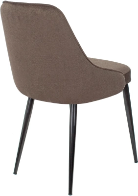 Стул для дома Бюрократ CH-K3 коричневый Light 10 металл черный на ножках (CH-K3_1/LT10) — фото, характеристики, наличие в Сыктывкаре