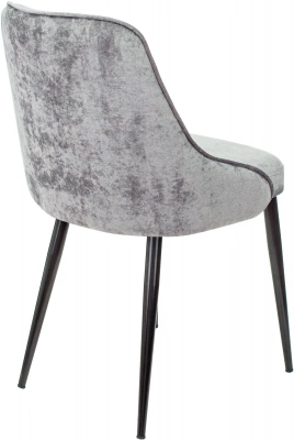 Стул для дома Бюрократ CH-K3 серый Light 19 металл черный на ножках (CH-K3_1/LT19) — фото, характеристики, наличие в Сыктывкаре