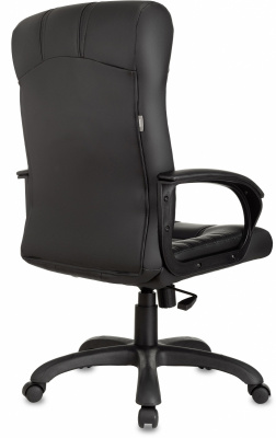 Кресло руководителя Бюрократ KB-10 черный экокожа крестов. пластик — фото, характеристики, наличие в Сыктывкаре