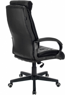Кресло руководителя Бюрократ CH-824 черный экокожа крестов. пластик — фото, характеристики, наличие в Сыктывкаре