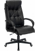 Кресло руководителя Бюрократ CH-824 черный экокожа крестов. пластик