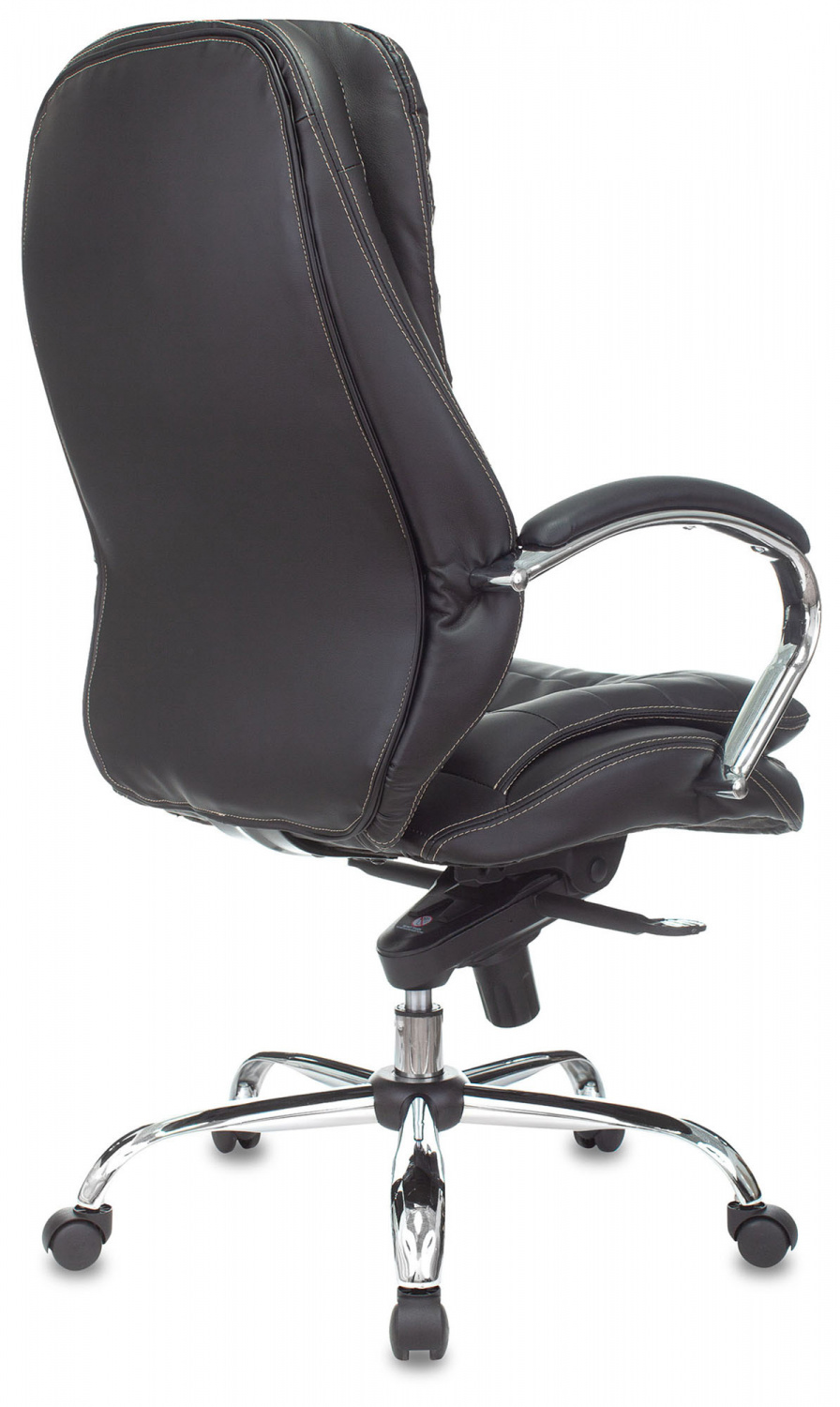 Кресло руководителя Бюрократ T-9950 черный экокожа крестов. металл хром — фото, характеристики, наличие в Сыктывкаре