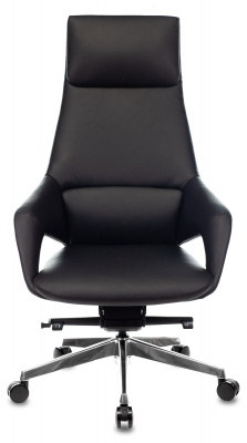 Кресло руководителя Бюрократ _DAO-2 черный кожа с подголов. крестов. алюминий — фото, характеристики, наличие в Сыктывкаре