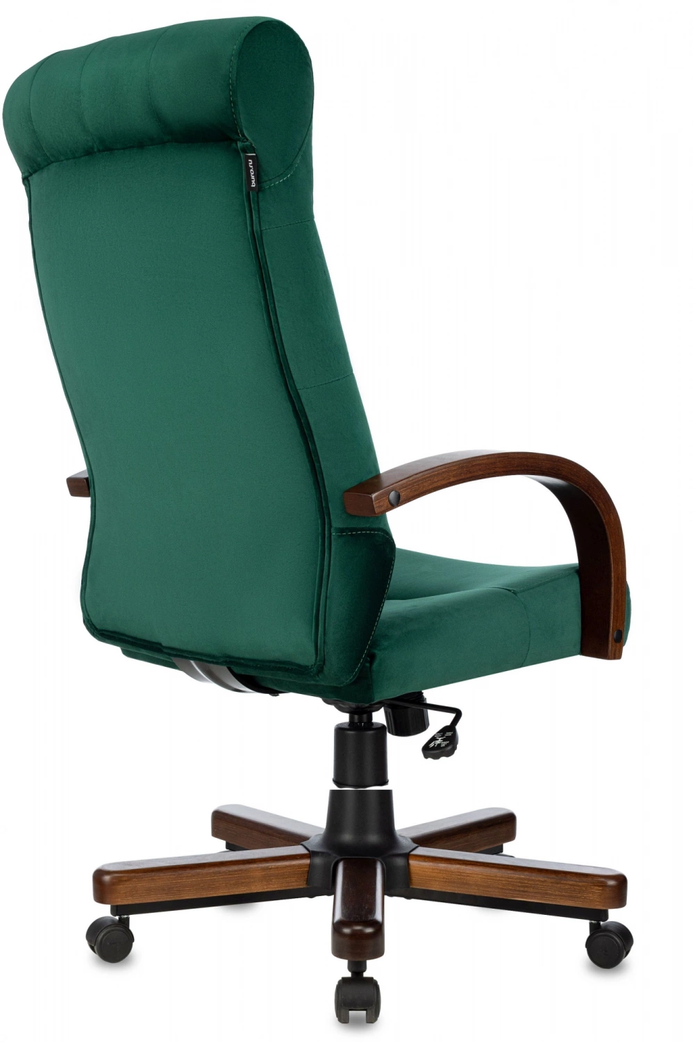Кресло руководителя Бюрократ T-9928WALNUT Fabric зеленый Italia Green крестов. металл/дерево — фото, характеристики, наличие в Сыктывкаре
