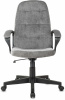 Кресло руководителя Бюрократ CH 002 Fabric серый Light-19 крестов. пластик пластик черный — фото, характеристики, наличие в Сыктывкаре