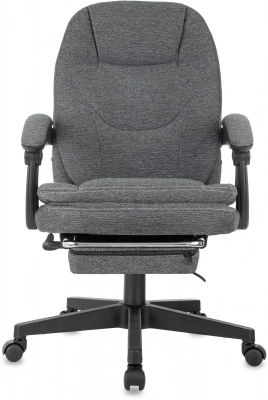 Кресло руководителя Бюрократ CH-868MSG-F серый 3C1 крестов. пластик подст.для ног пластик черный — фото, характеристики, наличие в Сыктывкаре