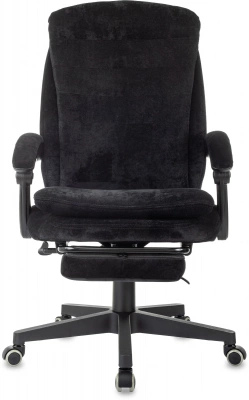 Кресло руководителя Бюрократ T-9950MSG-F Fabric черный Light-20 крестов. пластик подст.для ног — фото, характеристики, наличие в Сыктывкаре