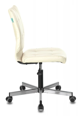 Кресло Бюрократ CH-330M молочный Diamond 271 экокожа крестов. металл хром — фото, характеристики, наличие в Сыктывкаре