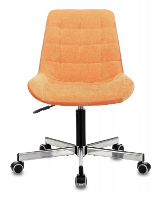 Кресло Бюрократ CH-350M оранжевый Velvet 72 крестов. металл — фото, характеристики, наличие в Сыктывкаре