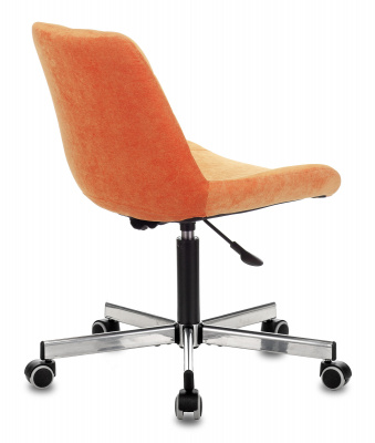 Кресло Бюрократ CH-350M оранжевый Velvet 72 крестов. металл — фото, характеристики, наличие в Сыктывкаре