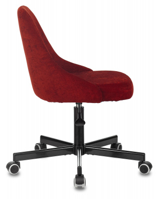 Кресло Бюрократ CH-340M бордовый Velvet 09 крестов. металл — фото, характеристики, наличие в Сыктывкаре