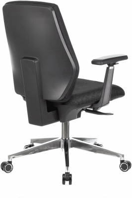 Кресло Бюрократ CH-545/LUX черный 38-418 крестов. алюминий — фото, характеристики, наличие в Сыктывкаре