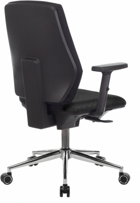 Кресло Бюрократ CH-545SL черный 38-418 крестов. металл хром — фото, характеристики, наличие в Сыктывкаре