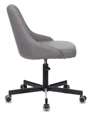 Кресло Бюрократ CH-340M серый 38-404 крестов. металл — фото, характеристики, наличие в Сыктывкаре