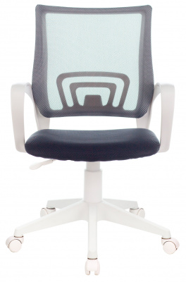 Кресло Бюрократ CH-W695NLT темно-серый TW-04 TW-12 сетка/ткань крестов. пластик пластик белый — фото, характеристики, наличие в Сыктывкаре