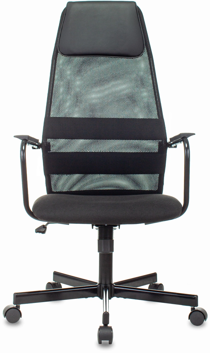 Кресло Бюрократ KB-5M черный TW-01 3C11 сетка/ткань с подголов. крестов. металл черный — фото, характеристики, наличие в Сыктывкаре