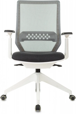 Кресло эргономичное Бюрократ MC-W611NL серый TW-04 38-417 сетка/ткань крестов.4-луч. пластик пластик белый — фото, характеристики, наличие в Сыктывкаре