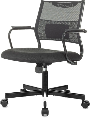 Кресло Бюрократ CH Balance-Low черный Elastic-102 TW-11 сетка/ткань низк.спин. крестов. металл черный — фото, характеристики, наличие в Сыктывкаре