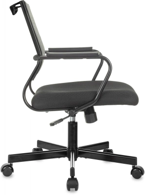 Кресло Бюрократ CH Balance-Low черный Elastic-102 TW-11 сетка/ткань низк.спин. крестов. металл черный — фото, характеристики, наличие в Сыктывкаре