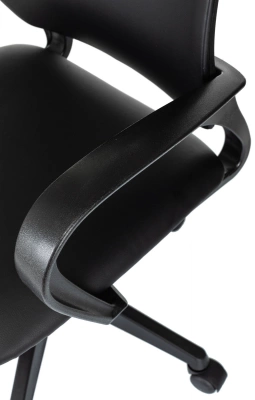 Кресло Бюрократ CH-695N черный экокожа крестов. пластик — фото, характеристики, наличие в Сыктывкаре