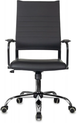Кресло руководителя Бюрократ CH BALANCE SL Line черный экокожа крестов. металл хром — фото, характеристики, наличие в Сыктывкаре