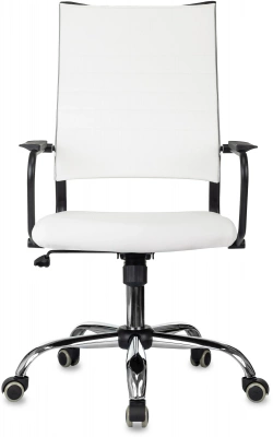 Кресло руководителя Бюрократ CH BALANCE SL Line белый экокожа крестов. металл хром — фото, характеристики, наличие в Сыктывкаре