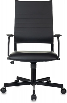 Кресло руководителя Бюрократ CH BALANCE черный экокожа крестов. металл черный — фото, характеристики, наличие в Сыктывкаре