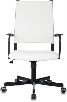 Кресло руководителя Бюрократ CH BALANCE белый экокожа крестов. металл черный — фото, характеристики, наличие в Сыктывкаре