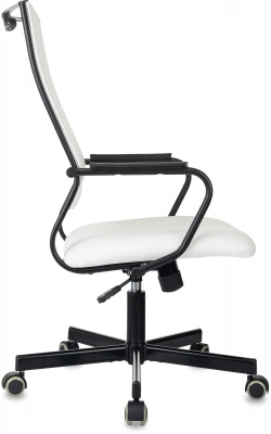 Кресло руководителя Бюрократ CH BALANCE белый экокожа крестов. металл черный — фото, характеристики, наличие в Сыктывкаре