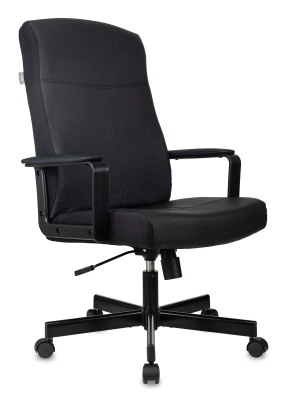 Кресло руководителя Бюрократ DOMINUS черный экокожа крестов. металл — фото, характеристики, наличие в Сыктывкаре