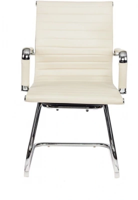 Кресло Бюрократ CH-883-LOW-V слоновая кость экокожа низк.спин. полозья металл хром — фото, характеристики, наличие в Сыктывкаре