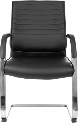 Кресло Бюрократ T-8010-Low-V черный экокожа низк.спин. полозья металл хром — фото, характеристики, наличие в Сыктывкаре