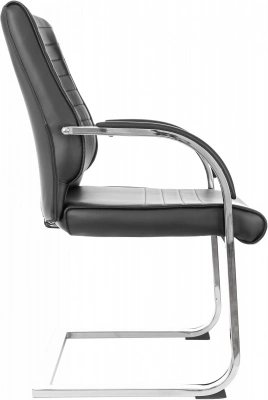 Кресло Бюрократ T-8010-Low-V черный экокожа низк.спин. полозья металл хром — фото, характеристики, наличие в Сыктывкаре