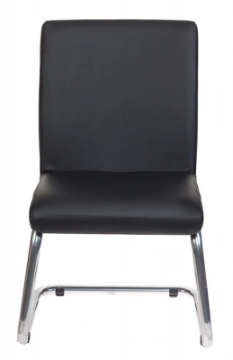 Кресло Бюрократ CH-250-V черный экокожа полозья металл серебристый — фото, характеристики, наличие в Сыктывкаре