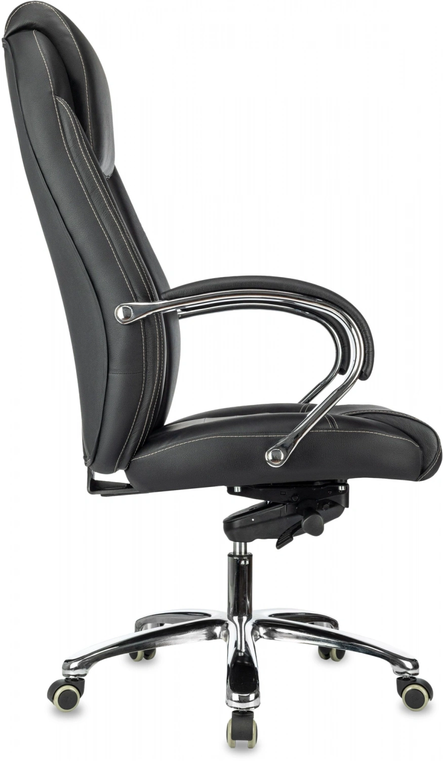 Кресло руководителя Бюрократ T-9923SL черный кожа крестов. металл хром — фото, характеристики, наличие в Сыктывкаре