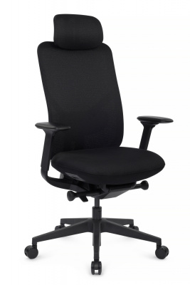 Кресло Antler EAN-001A Черный пластик/Черный — фото, характеристики, наличие в Сыктывкаре