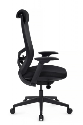 Кресло Gemini EGE-002A Черный пластик/Черный — фото, характеристики, наличие в Сыктывкаре