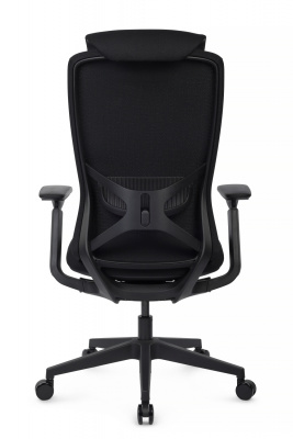 Кресло Gemini EGE-002A Черный пластик/Черный — фото, характеристики, наличие в Сыктывкаре