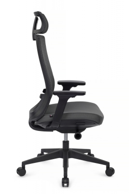 Кресло Forum CH-312A Черный пластик/Серый — фото, характеристики, наличие в Сыктывкаре