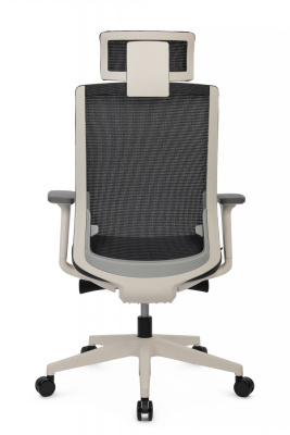 Кресло Forum CH-312A-BS Белый пластик/Серый — фото, характеристики, наличие в Сыктывкаре