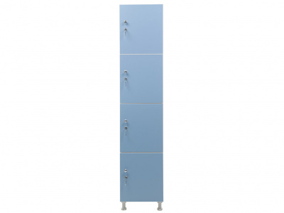 Шкаф для раздевалок WL 14-40 голубой/белый — фото, характеристики, наличие в Сыктывкаре