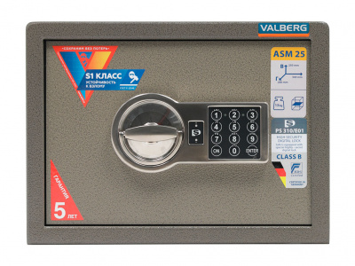 Мебельный сейф VALBERG ASM 25 EL — фото, характеристики, наличие в Сыктывкаре