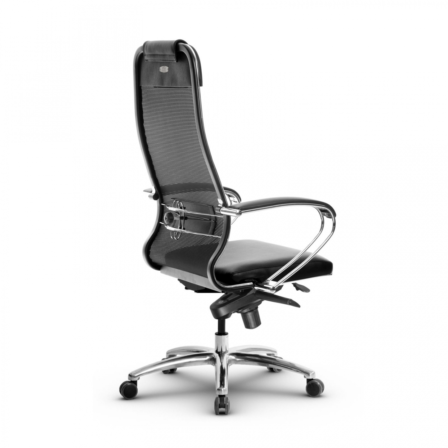 Metta L 1m 36/K_17838_Сетка X2 - Черный_Кожа перфорированная NewLeather - Черный