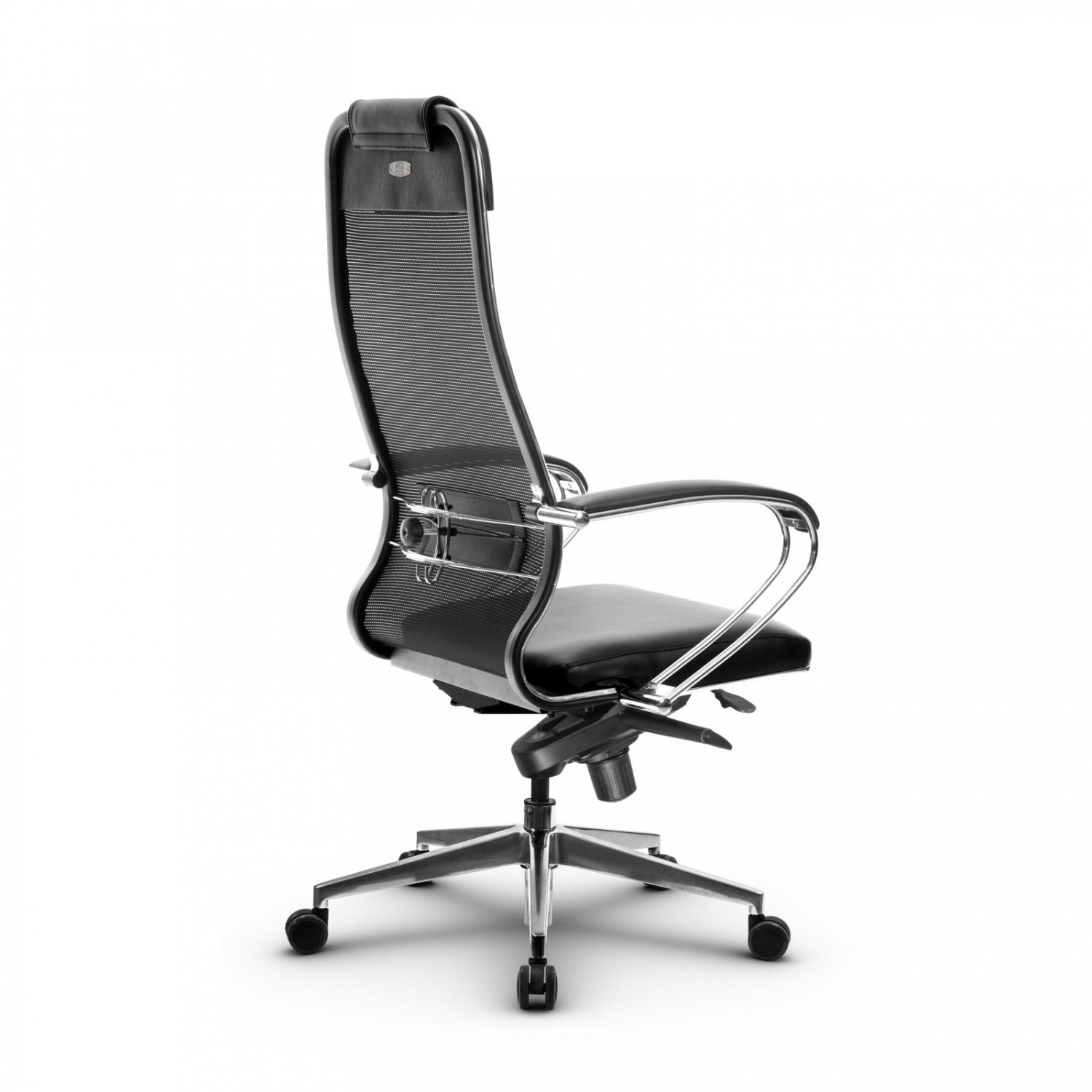 Metta L 1m 36/K_17839_Сетка X2 - Черный_Кожа перфорированная NewLeather - Черный