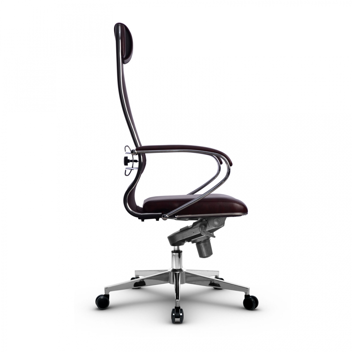 Metta L 1m 36/K_17841_Сетка X2 - Темно-бордовый_Кожа перфорированная NewLeather - Темно-бордовый