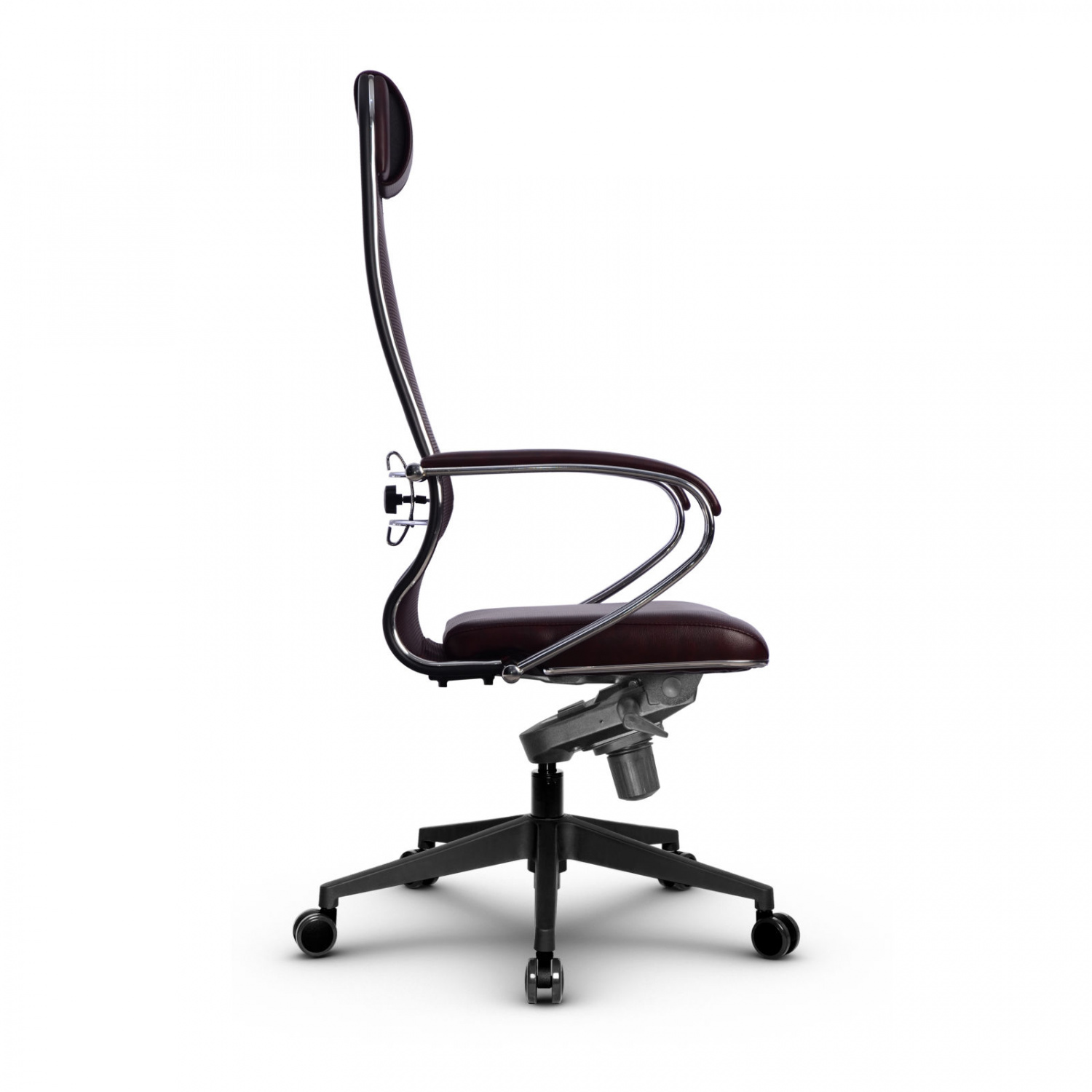 Metta L 1m 36/K_17840_Сетка X2 - Темно-бордовый_Кожа перфорированная NewLeather - Темно-бордовый