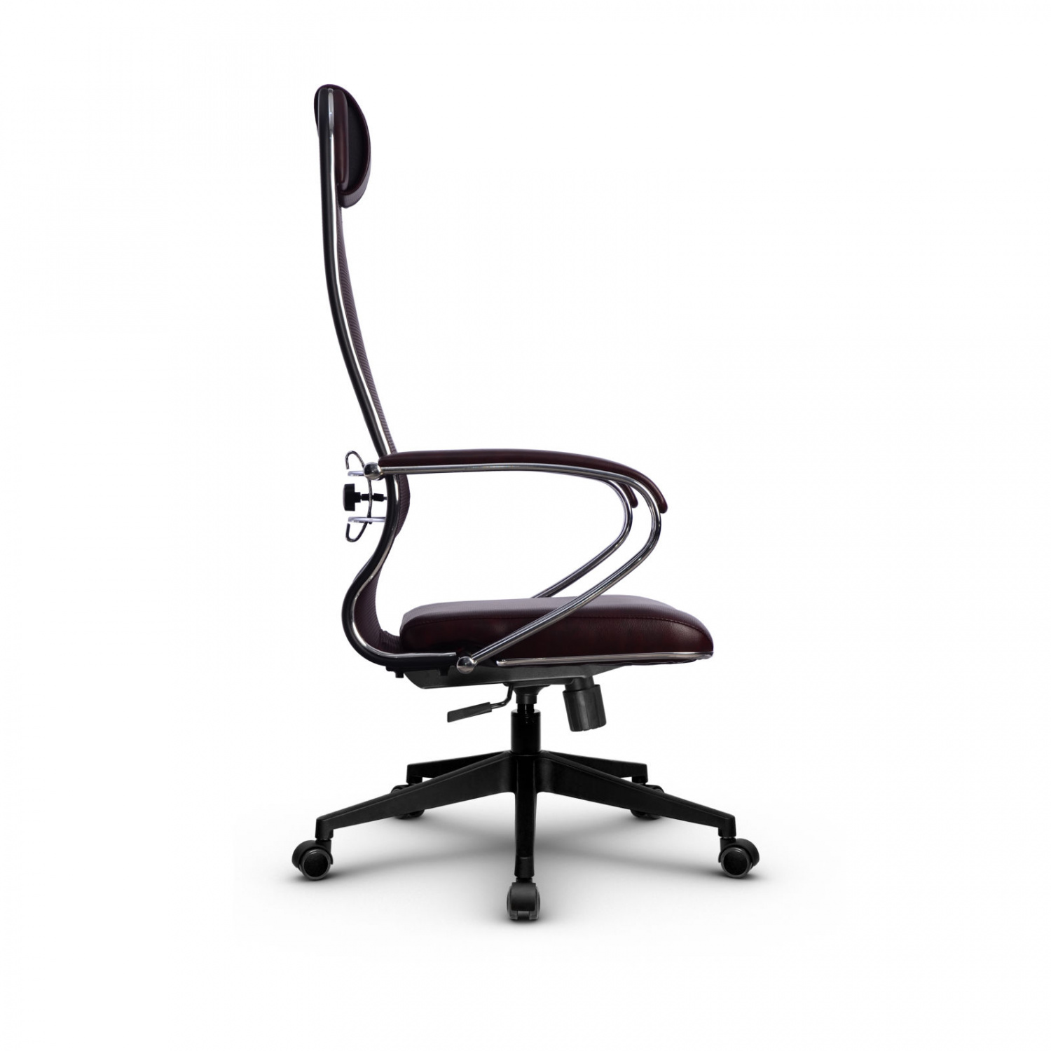 Metta L 1m 36/K_17832_Сетка X2 - Темно-бордовый_Кожа перфорированная NewLeather - Темно-бордовый