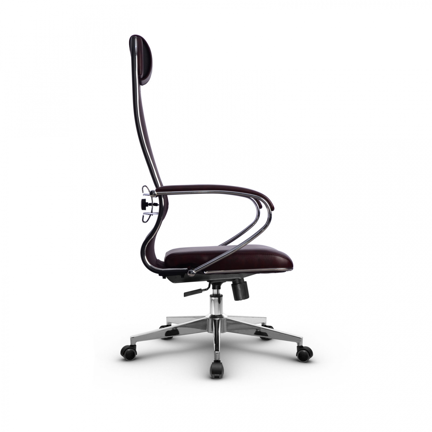 Metta L 1m 36/K_17834_Сетка X2 - Темно-бордовый_Кожа перфорированная NewLeather - Темно-бордовый